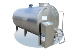 Milk cooling plant of the Cold Vessel(M) series of the closed type. Main assemblies and units: control cabinet; tank volume: 147