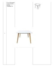 Dining table not folding