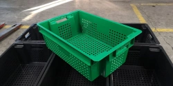 Plastic perforated box No.25