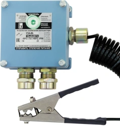 Tank truck grounding device UZA-M