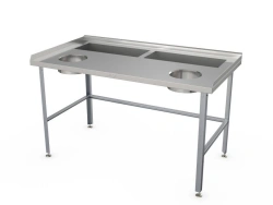 Table for vegetable finishing CO-S-2-1500.800-02-N (CO-2/1500/800N).