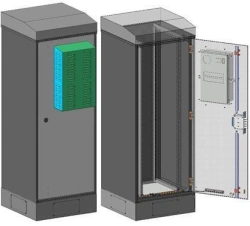 Outdoor telecommunication cabinet ???-?-38U-700?2145?750-??-Nt