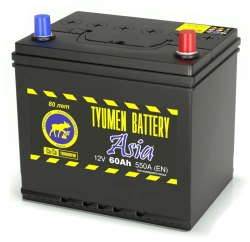 TYUMEN BATTERY 6ST-60LR ASIA lead rechargeable starter battery