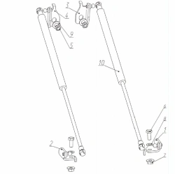Smooth bonnet lifting device for MITSUBISHI ECLIPSE CROSS (2021-)