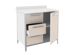 Laboratory cabinet STS-5 from the set of furniture for clinical diagnostic laboratories according to TU 9452-013-13305037-2010