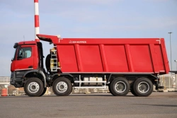 Dumper Mercedes-Benz Arocs 4148 K with F1A cab
