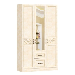 Alexandria LD.510130.000 Combination wardrobe (Leather Lento/Rustica )