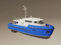 Service-carrying vessel of project R1995 (stock No. 728)