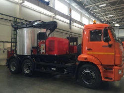 Combined road machine ED 405-01 on KAMAZ 65115-A5, 65115-50 chassis