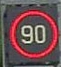 Variable information road sign ZOS R20W-110120 TransLED (Speed Limit)