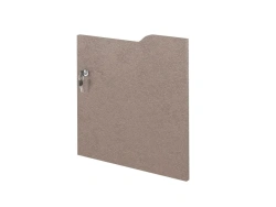 Cupboard door with mesh brown, Art. No. MP507