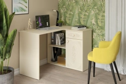 Wooden office furniture, for other public areas: Corner table AC