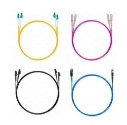 Optical cord (patch cord) single (simplex) or double (duplex) pass-through multimode (with OM1, OM2, OM3, OM4, OM5 fibres)