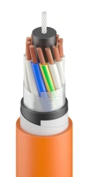 Flexible cable intended for control and power supply of electric drives of mobile and stationary objects, equipment, machines.