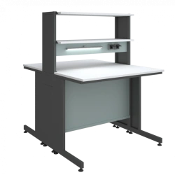High laboratory table with extension 6