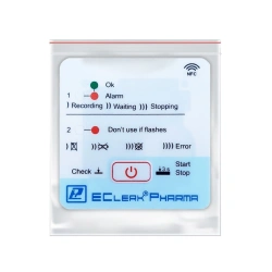 Autonomous thermoregister EClerk-Pharma-NFC-A with signalling function