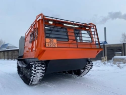 Transport caterpillar all-terrain vehicle TGV-7-TZ (fuel tanker)
