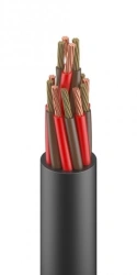Multicore thermoelectrode cable with multi-conducting conductors, KMTGVTBVTng(A) grade