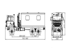 Special vehicle model 677513 with CMU (INMAN IM15, IM20, IM27, IM40T, IM50, IM55, IM77, IT80, IT90, IM95, IM150, IT150, IT150)