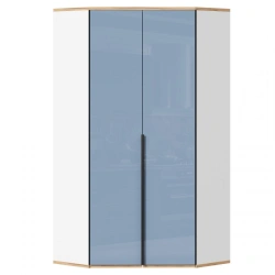 Urban LD.528060.000 Corner cupboard 45 (White/Capri Blue )