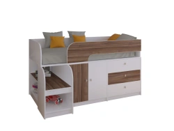 Children's double-deck bed