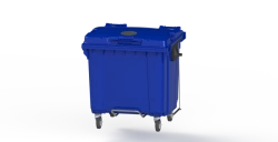 Mobile waste bin 1100 l Art.29.C19.V/1 (20.807.1.60.PE; 21.056.60.PE.V/1)