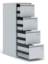 Metal file cabinets