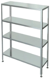 Shelf unit S-4-0,4/1,2/1,6 (stainless steel)