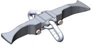 Single row scraper for one chain, scraper length: 572, chain size: 26x92, TU 3149-019-00165735-2007
