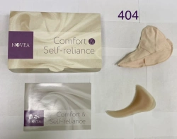 Breast (breast) exoprosthesis based on silicone gel, model 404