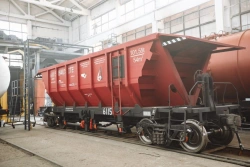 Hopper wagon for bauxite according to design documentation CDRL.7315.00.00.0000
