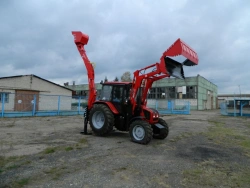 Single-bucket backhoe loader, model EBP-11M.2.