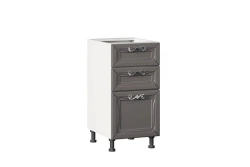 Bianca LD.271110.000 Front set for kitchen cabinet 400 with 3 drawers (Sandown )