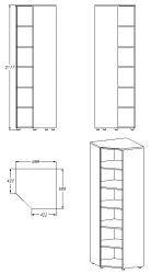 Wardrobe (series 431.218)