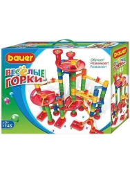 Bauer STEM Play Set "Fun Slides" 145 pieces in a box, item 275