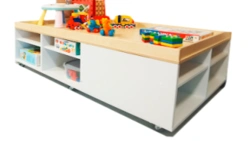 Mobile play table with drawers ATT-906