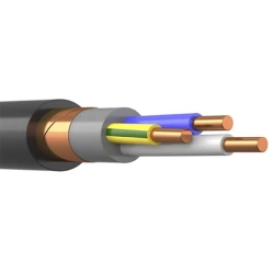 Power cables for areas with cold climate, shielded VVGE-HL