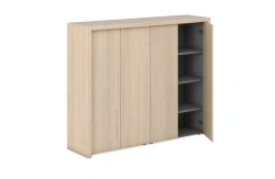 Composition - medium filing cabinet and wardrobe and decorative trim, Art. No. JR507
