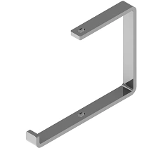 Ceiling bracket SM-KP 000, with overall dimensions from 63x180 mm to 319x180 mm, with metal thickness from 5,0 mm to 8,0 mm, the