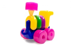 Steam train "Rainbow" 1/13