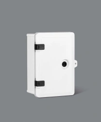 Hinged glass-filled enclosure (Cabinet KAZ COM 233315)