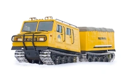 Double-linked crawler snowmobiler DT-3P