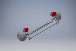 Front axle with cam brakes 16.3000012-50.