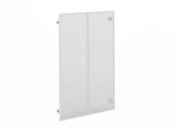 Aluminium framed glass doors medium, Art. No. 9520A