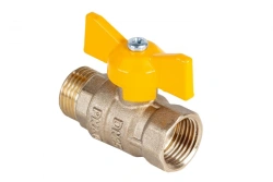 Gas ball valve Dist, series "Standard" DN20 3/4" BP-BP, 422B