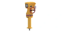 Electric actuator RemTEK.L.45000 straight-through