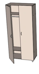 Clothes cupboard (wardrobe)