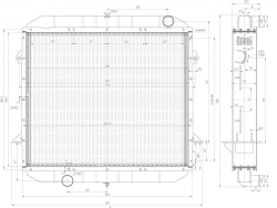 Water radiator 744?3-1301.000-30-02