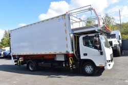 Autolift on KOMPAS chassis, KAMAZ KOMPAS SV. Mark GIRD. Type 5764BF. Modification 5764BF-0000010. Design of loading space