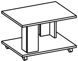 Coffee table 9514 Series "Brooklyn"